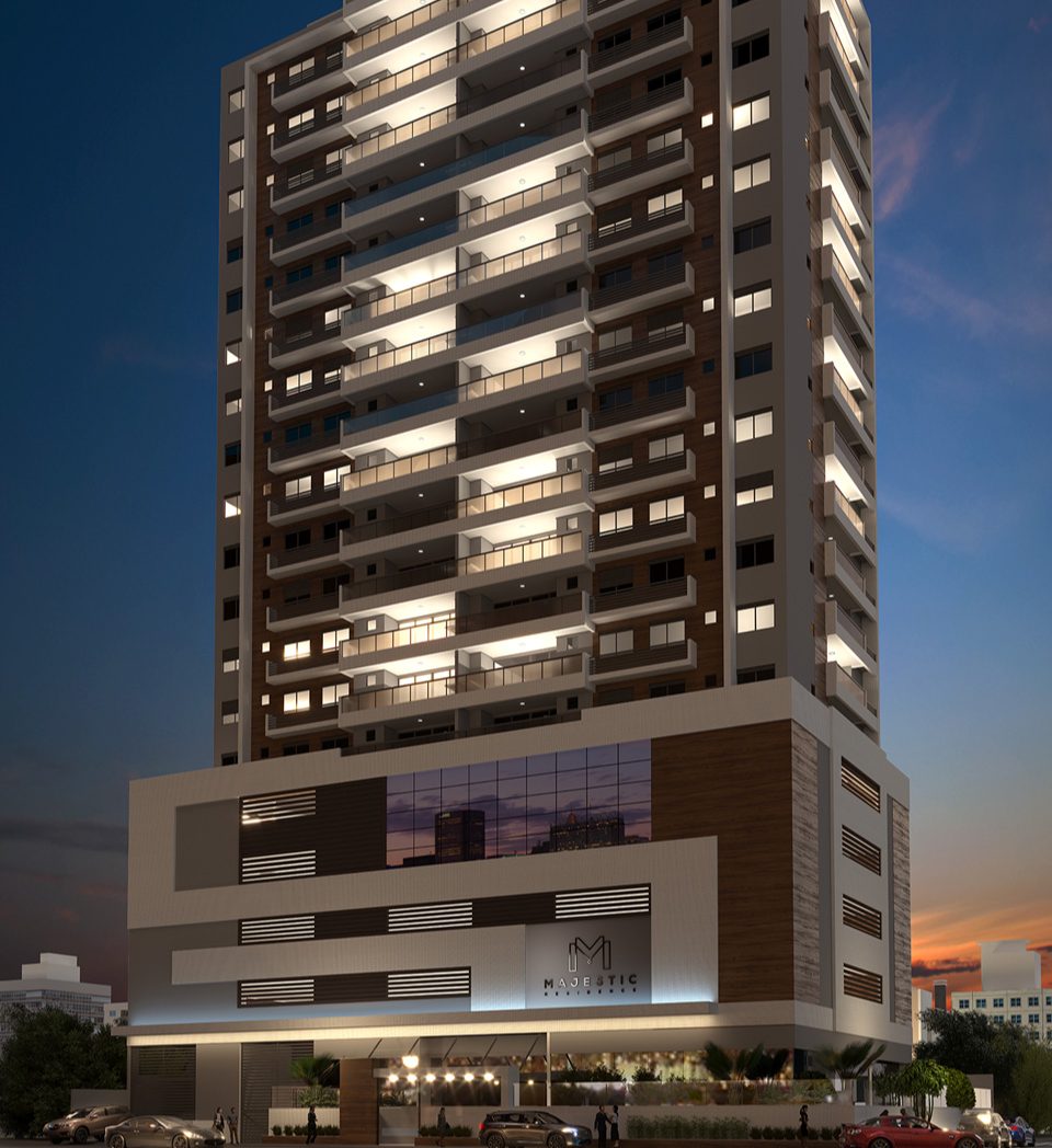 Fachada do Majestic Residence